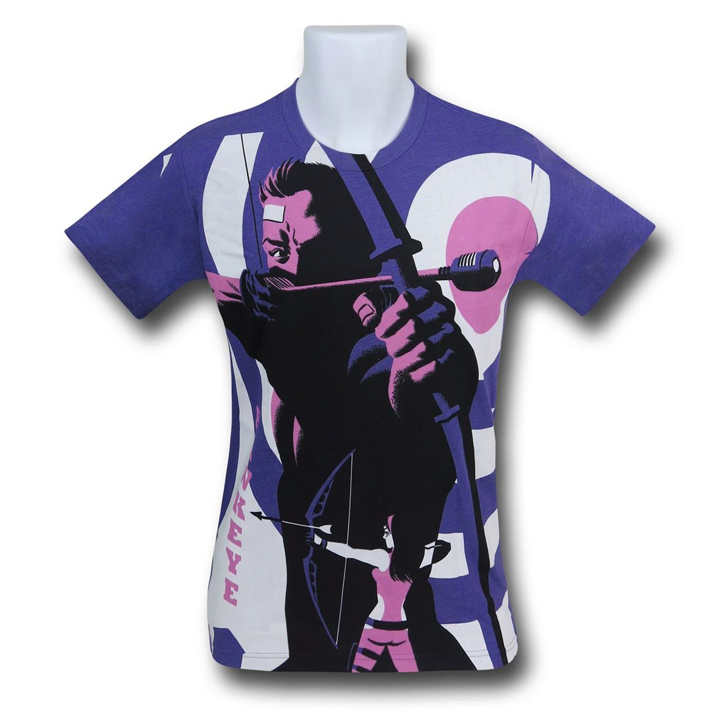 Hawkeye Aiming Men's T-Shirt, Purple