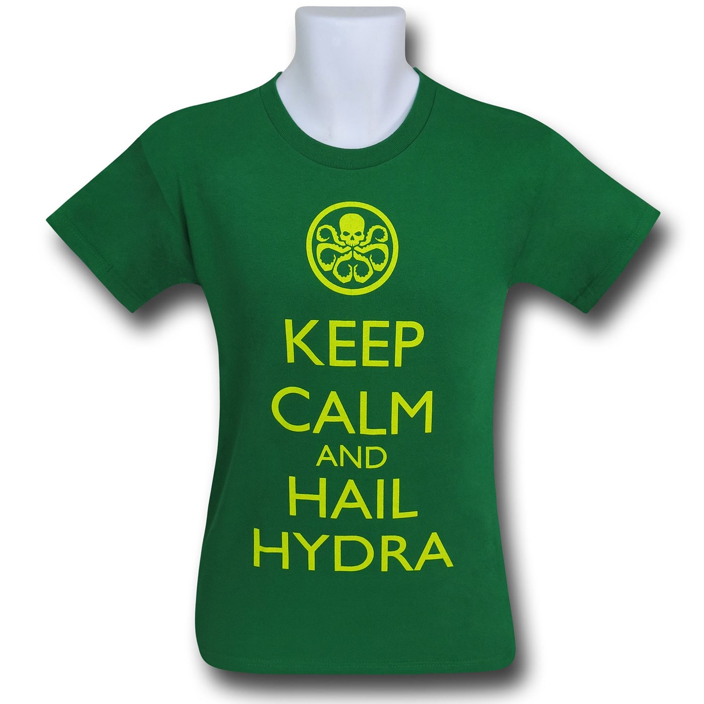 Hydra Keep Calm Green T-Shirt, Green