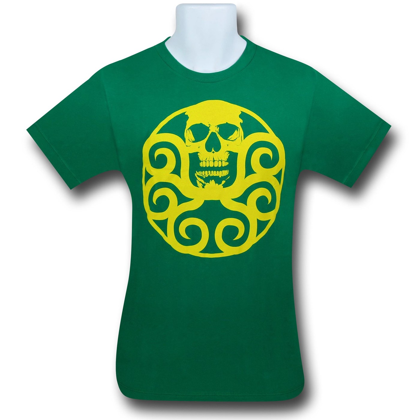 Hydra Distressed Logo 30 Single T-Shirt, Green