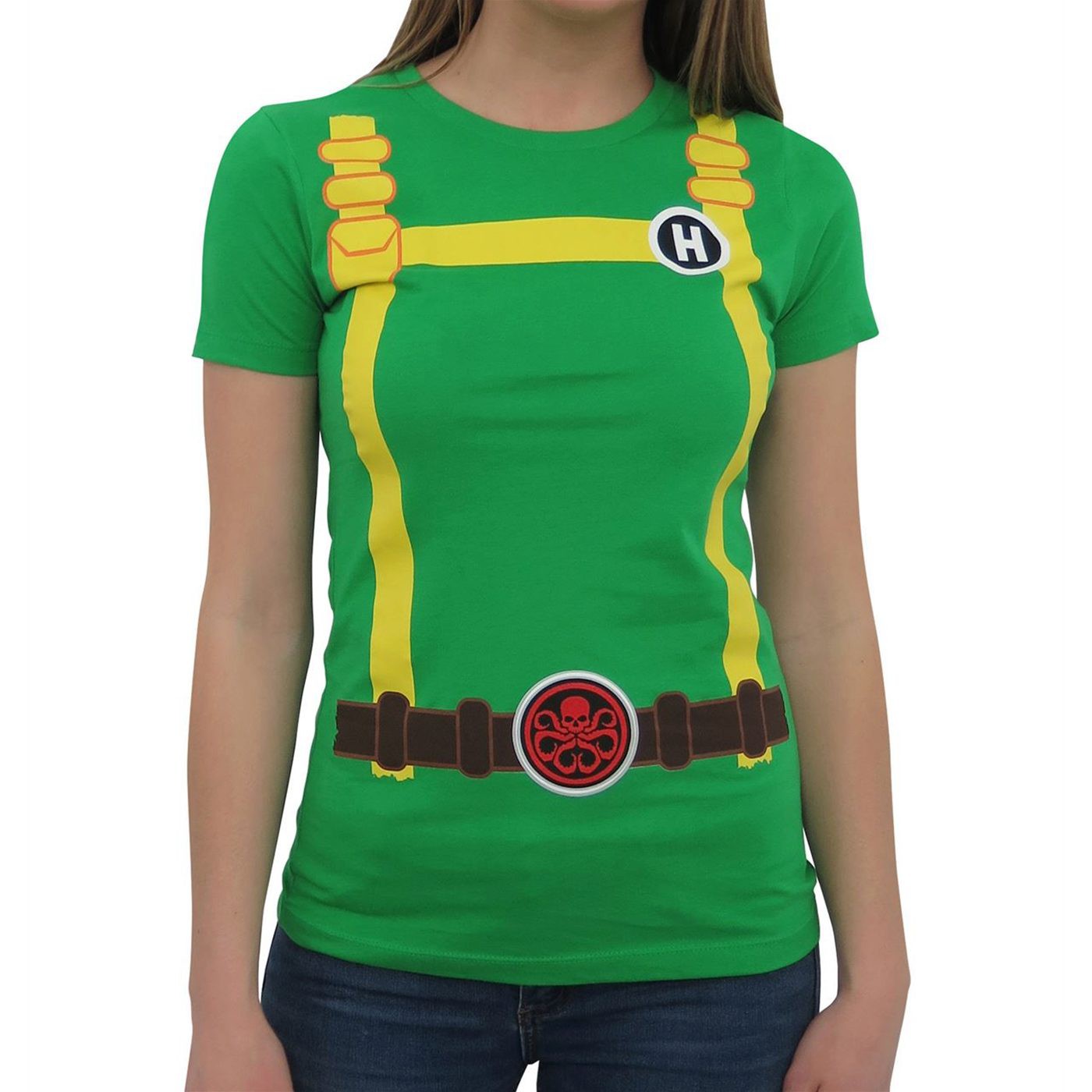 Hydra Soldier Women's Costume T-Shirt, Green