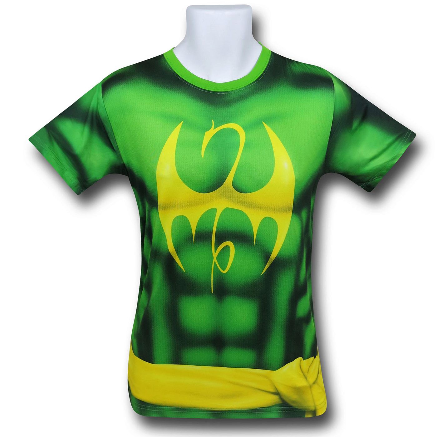 Iron Fist Sublimated Costume Fitness T-Shirt, Green