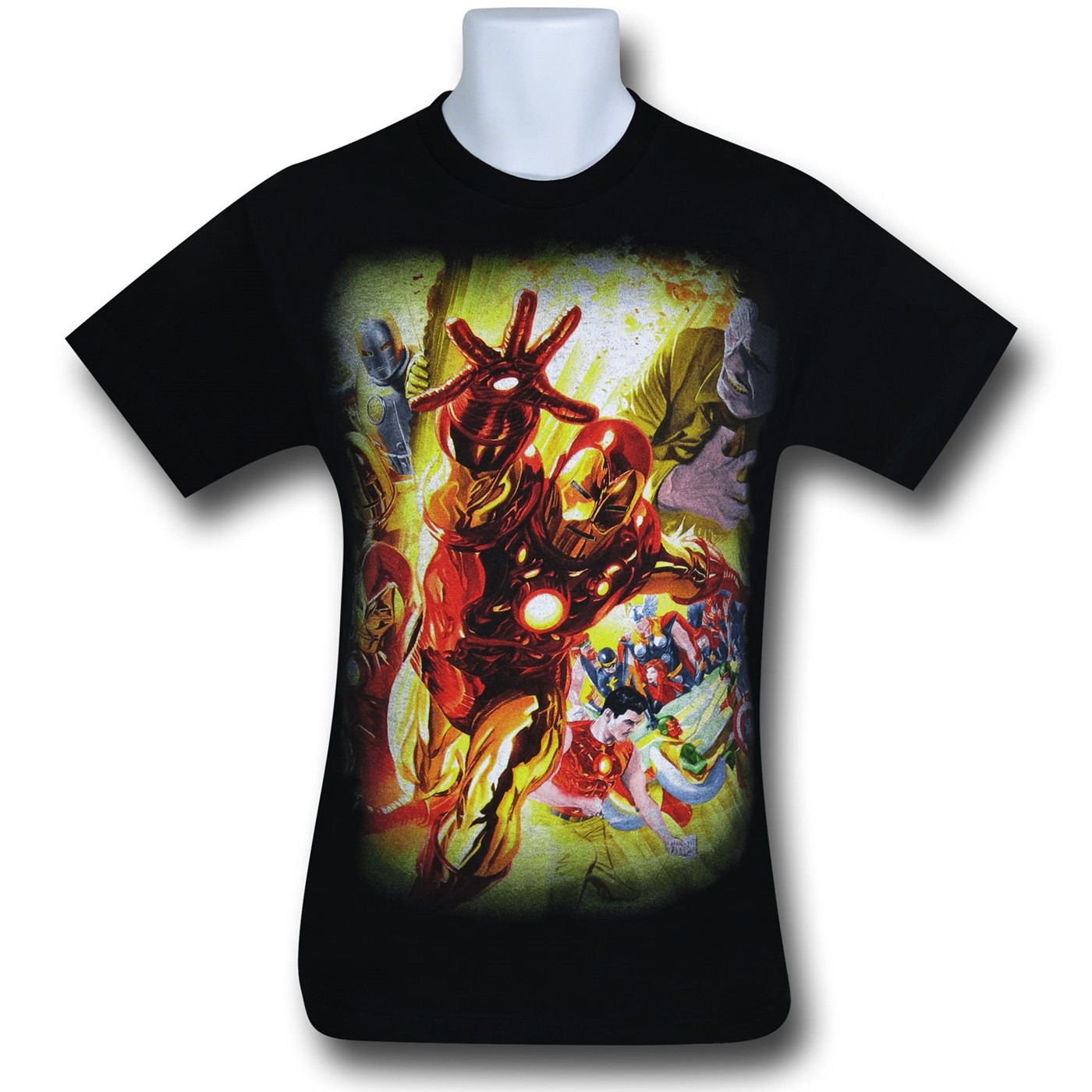 Iron Man 75th Anniversary Limited Edition T-Shirt, Black