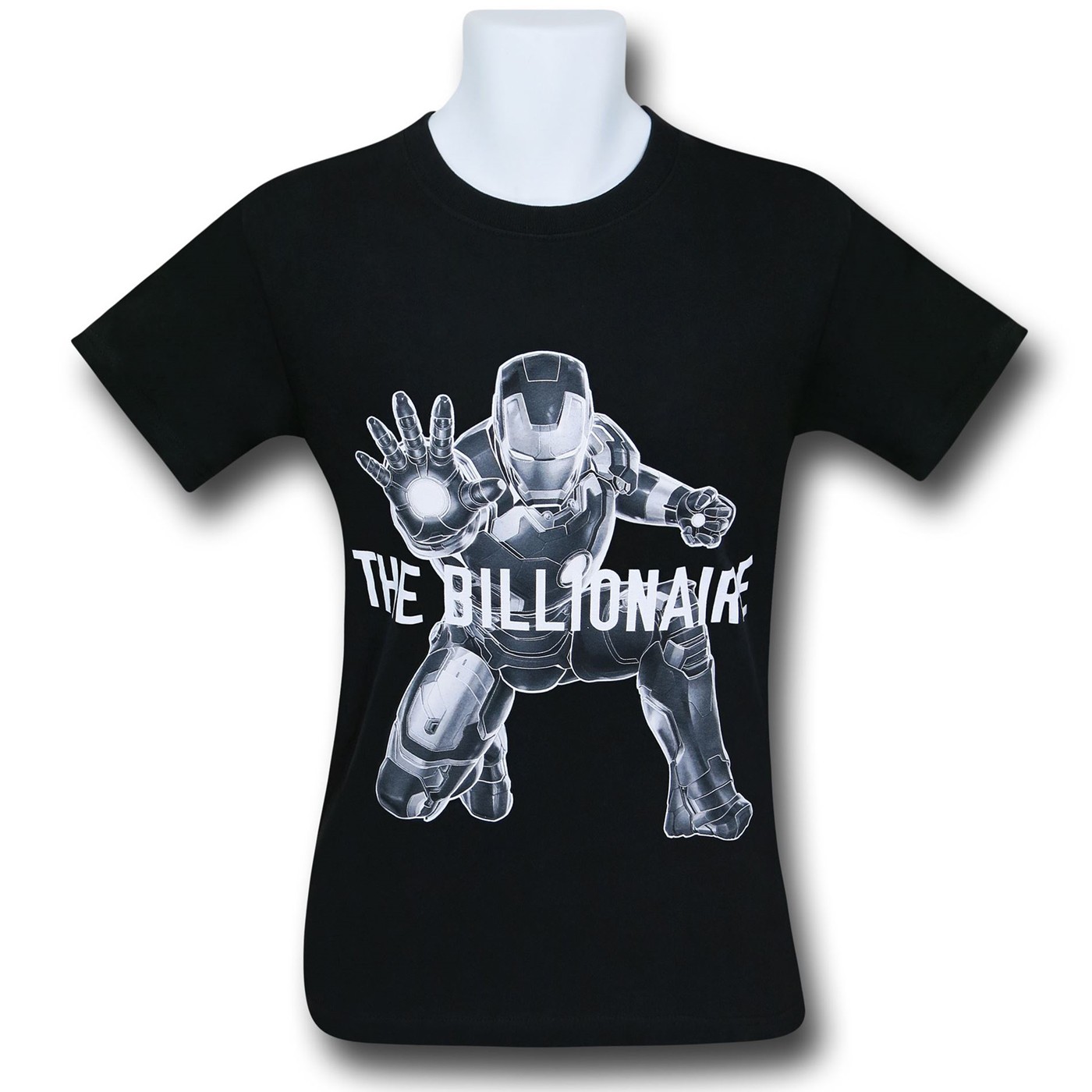 Iron Man Avengers Age of Ultron Billionaire T-Shirt, Black