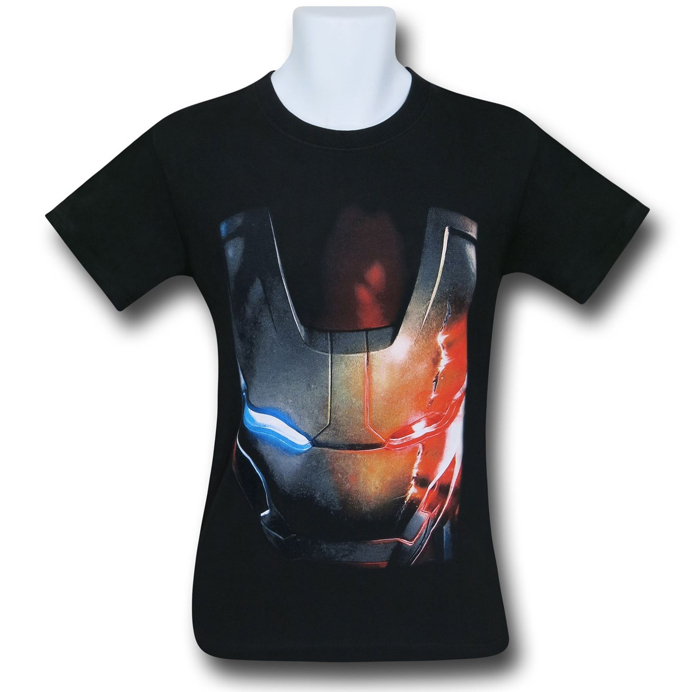 Iron Man Age of Ultron Armor Helmet T-Shirt, Black
