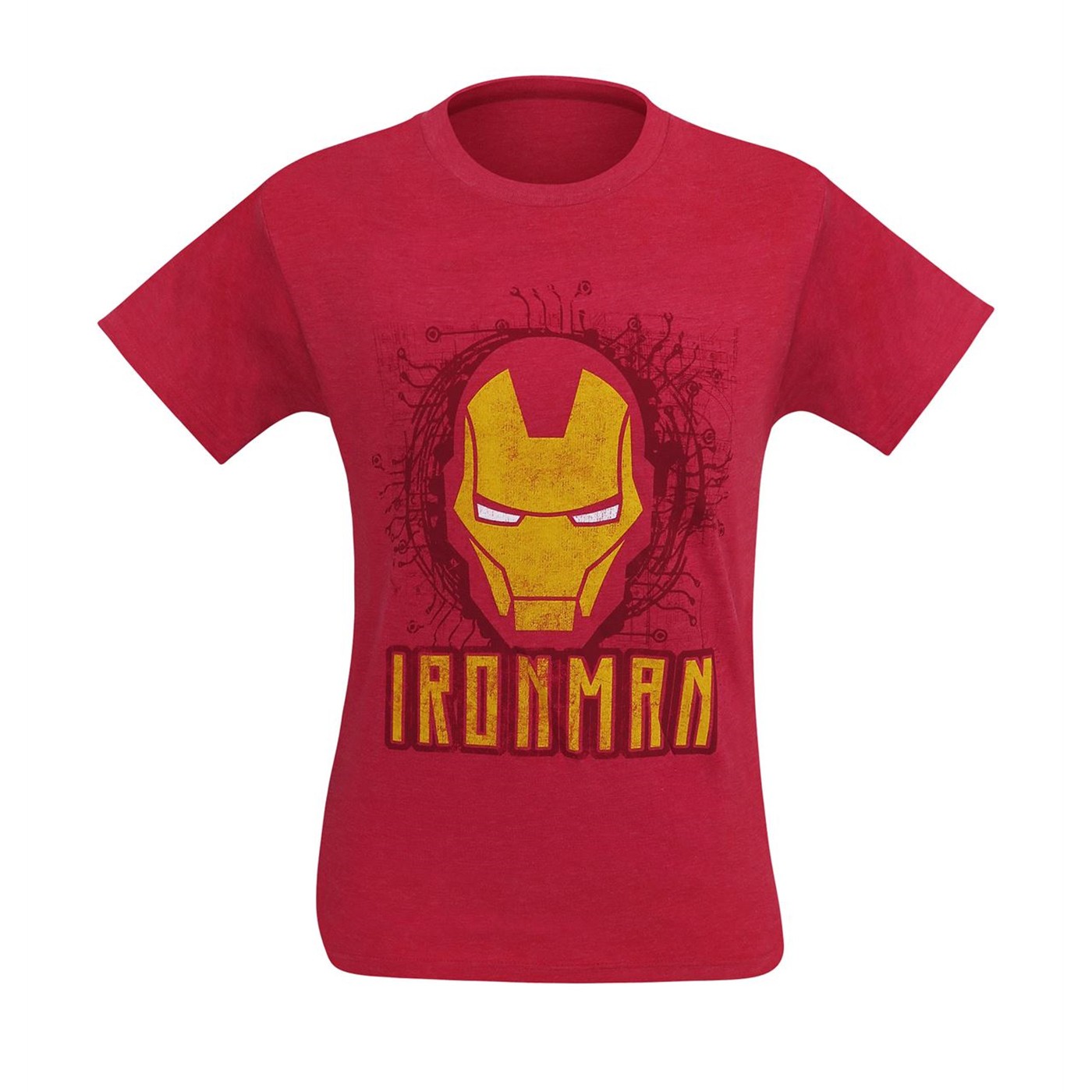 Iron Man High Tech Men's T-Shirt, Red