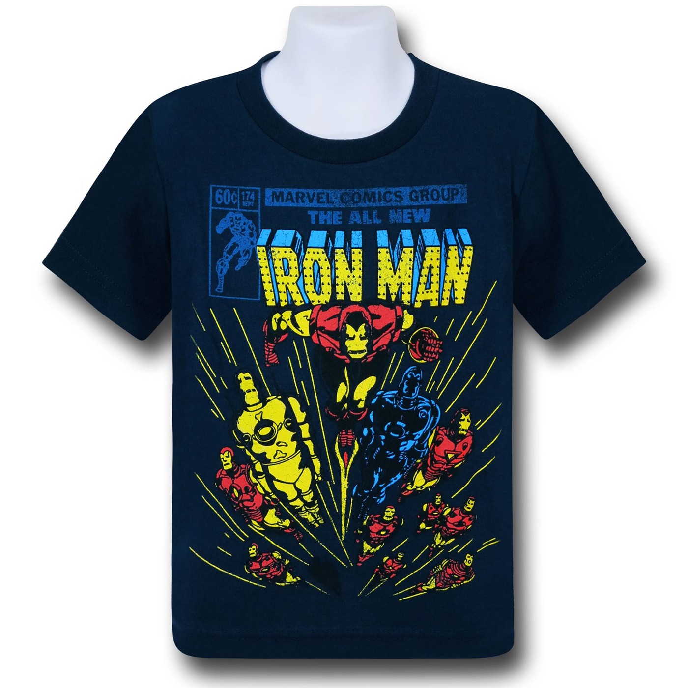 Iron Man Stark Force Kids T-Shirt, Blue