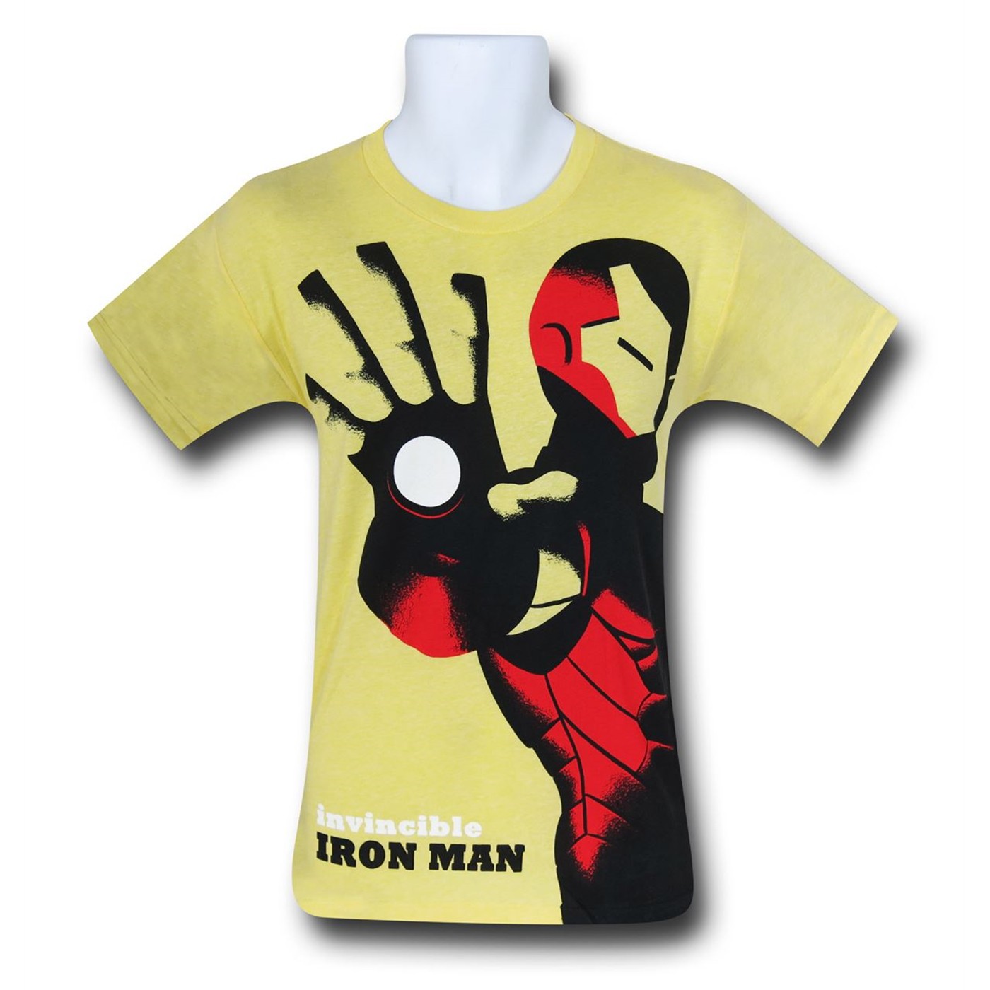 Iron Man Stylized T-Shirt, Yellow