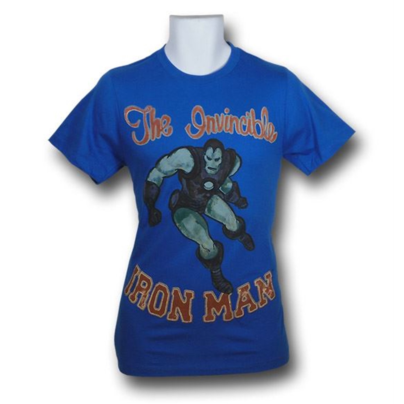 Arte De Iron Man (30 Single) T-Shirt, Blue