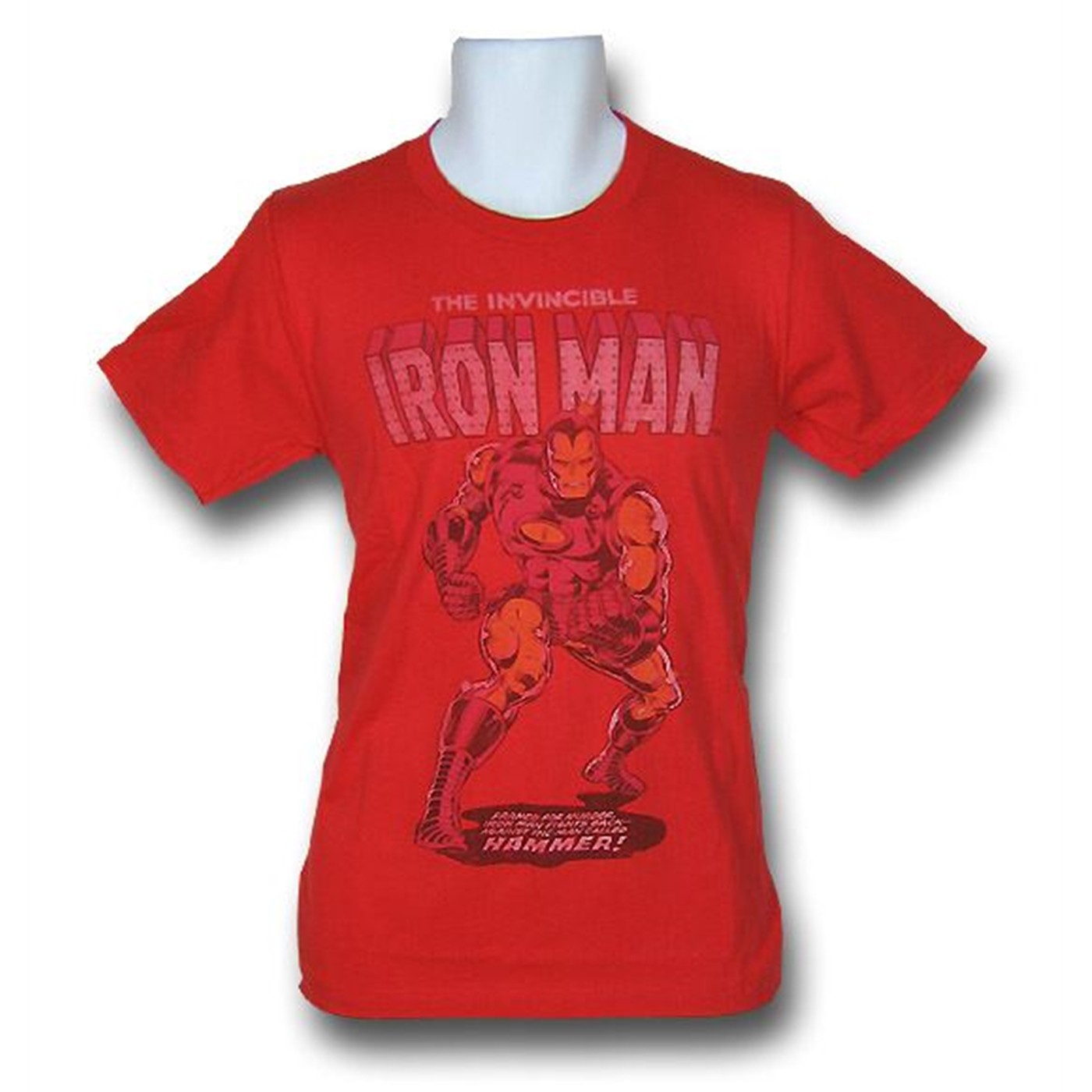 Iron Man Issue 126 Red Distressed T-Shirt, Red