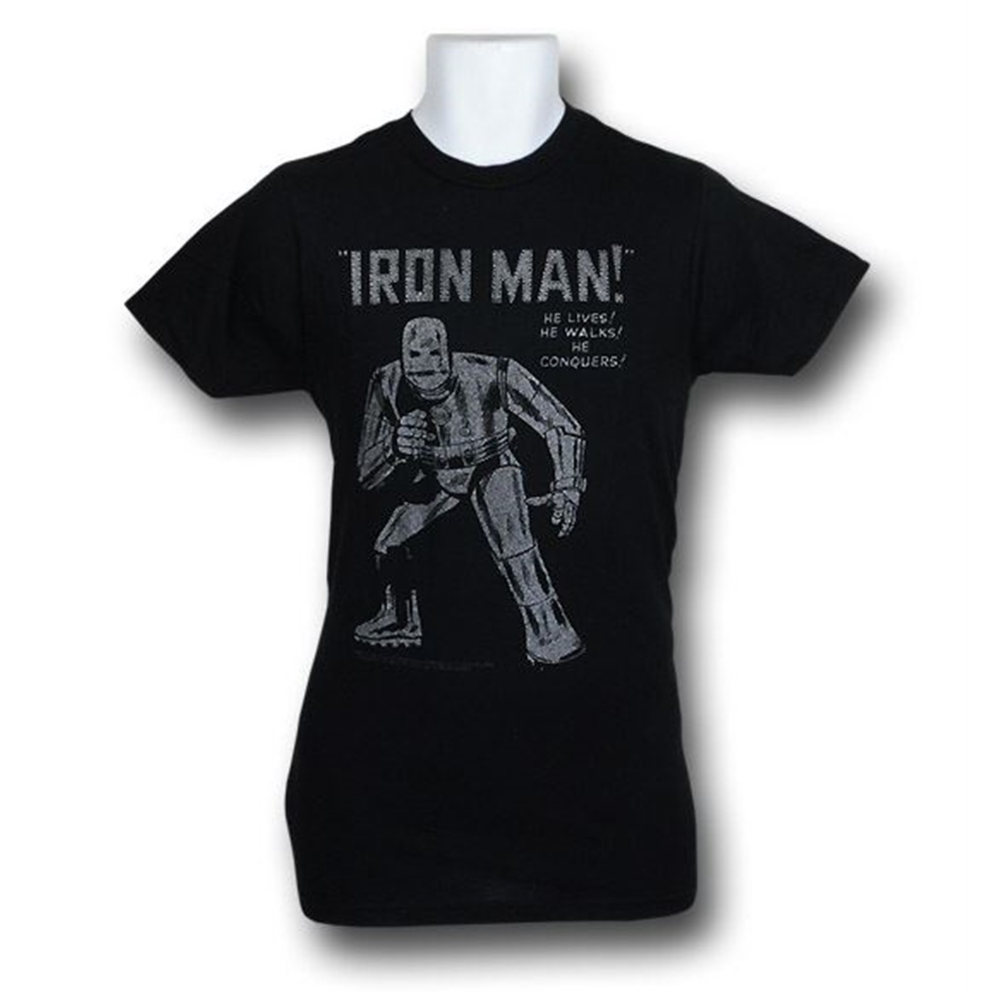 Iron Man Original Armor (30 Single ) T-Shirt, Black