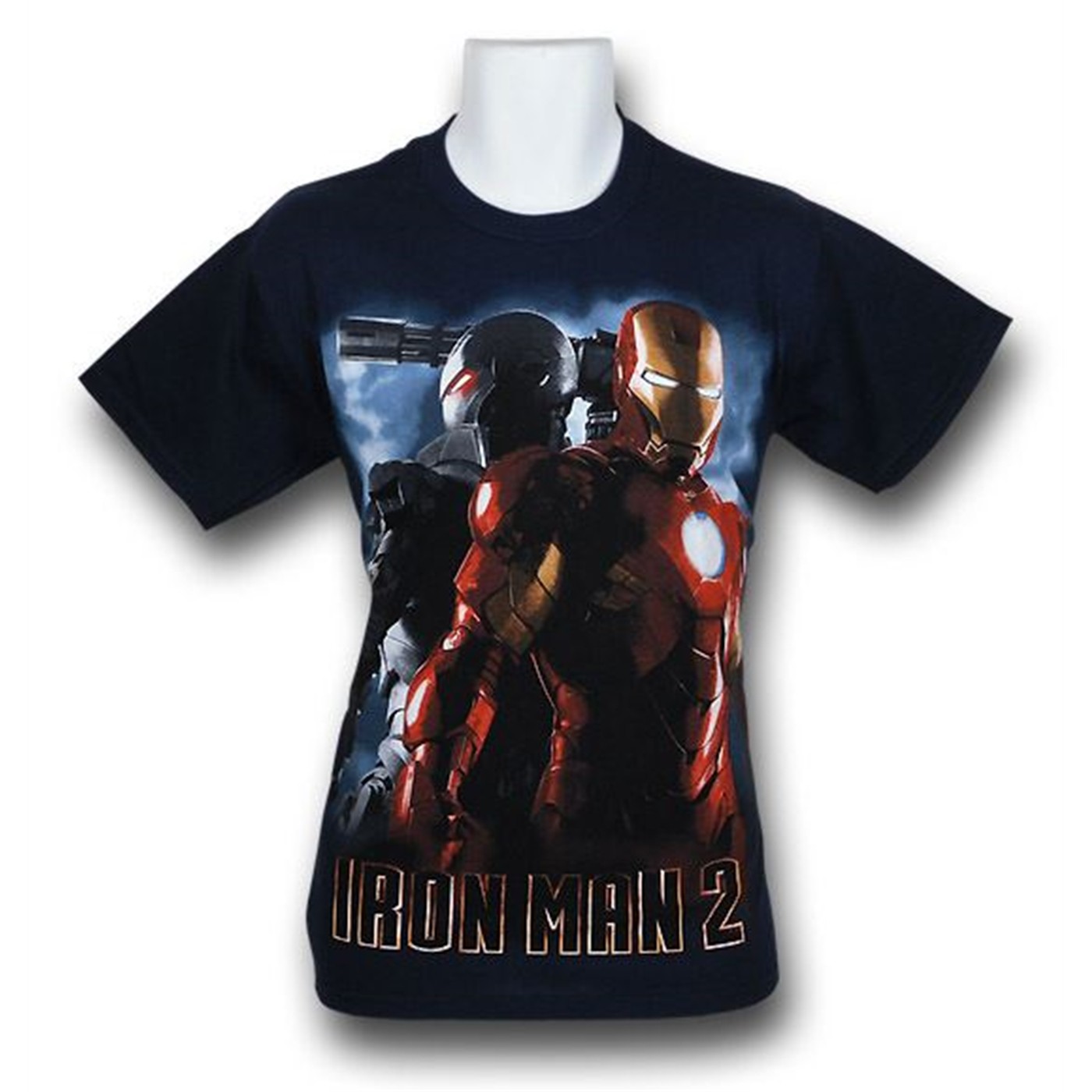 Iron Man 2 Movie Poster T-Shirt, Black