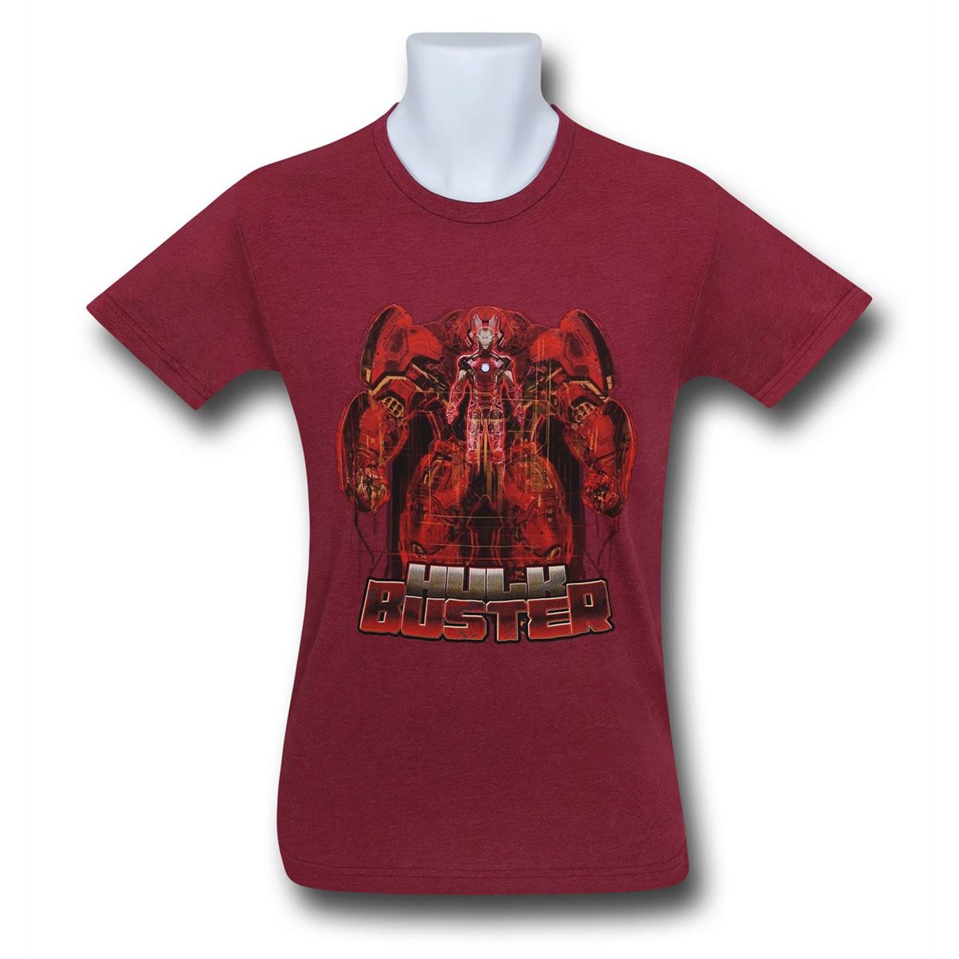 Iron Man Hulkbuster Armor T-Shirt, Red