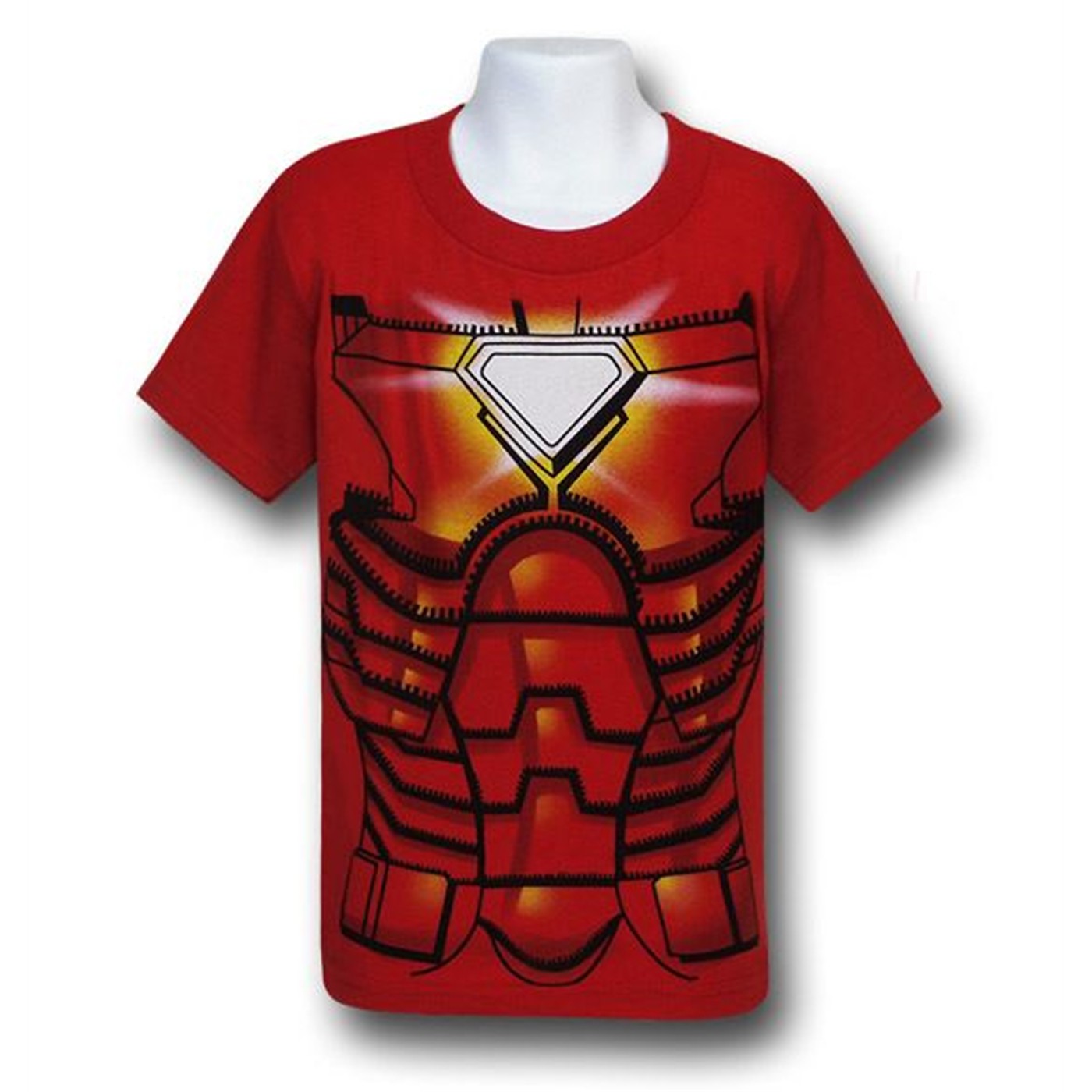 Iron Man Kids Costume T-Shirt, Red