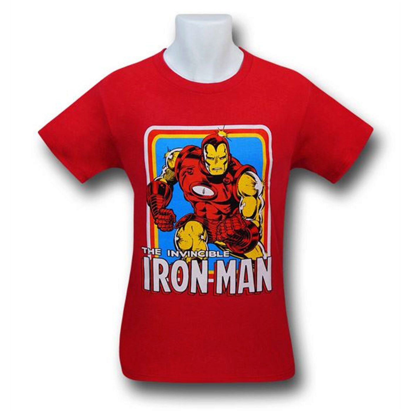 Iron Man Red Fist 30 Single T-Shirt, Red