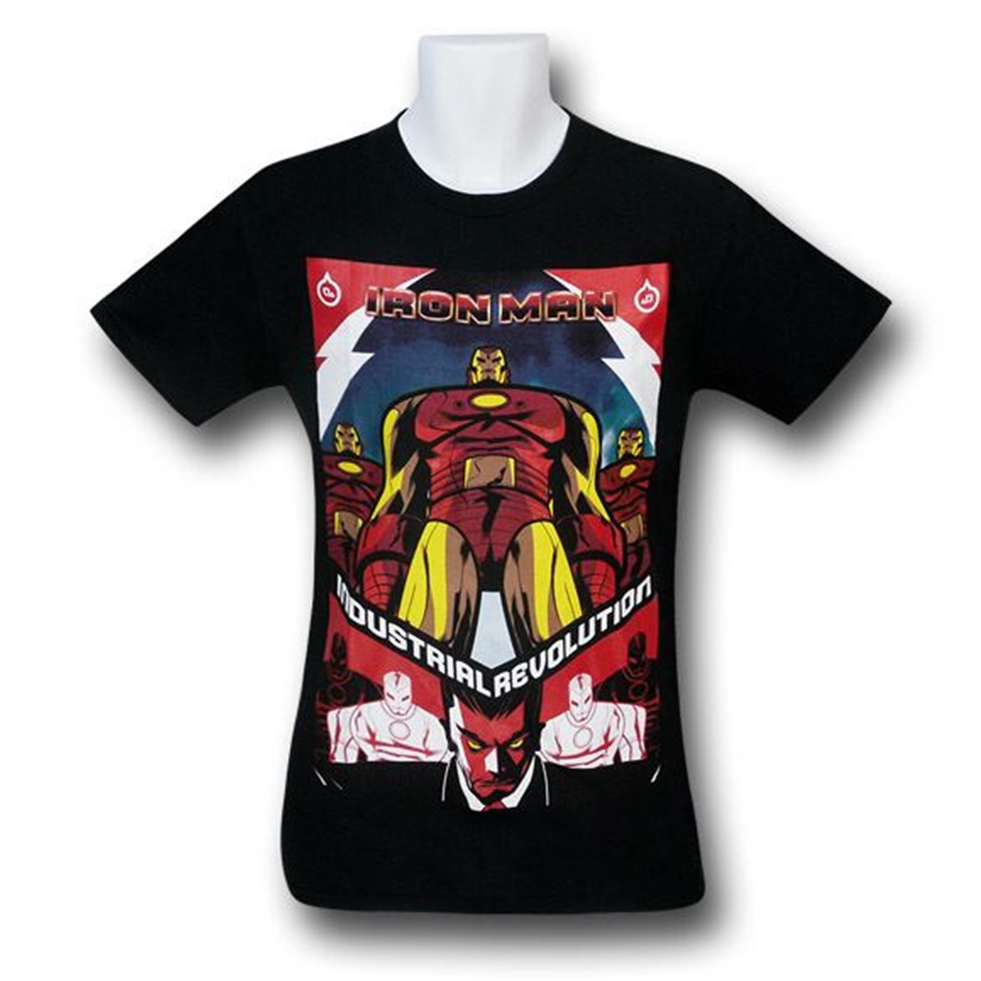 Iron Man Industrial Revolution T-Shirt, Black