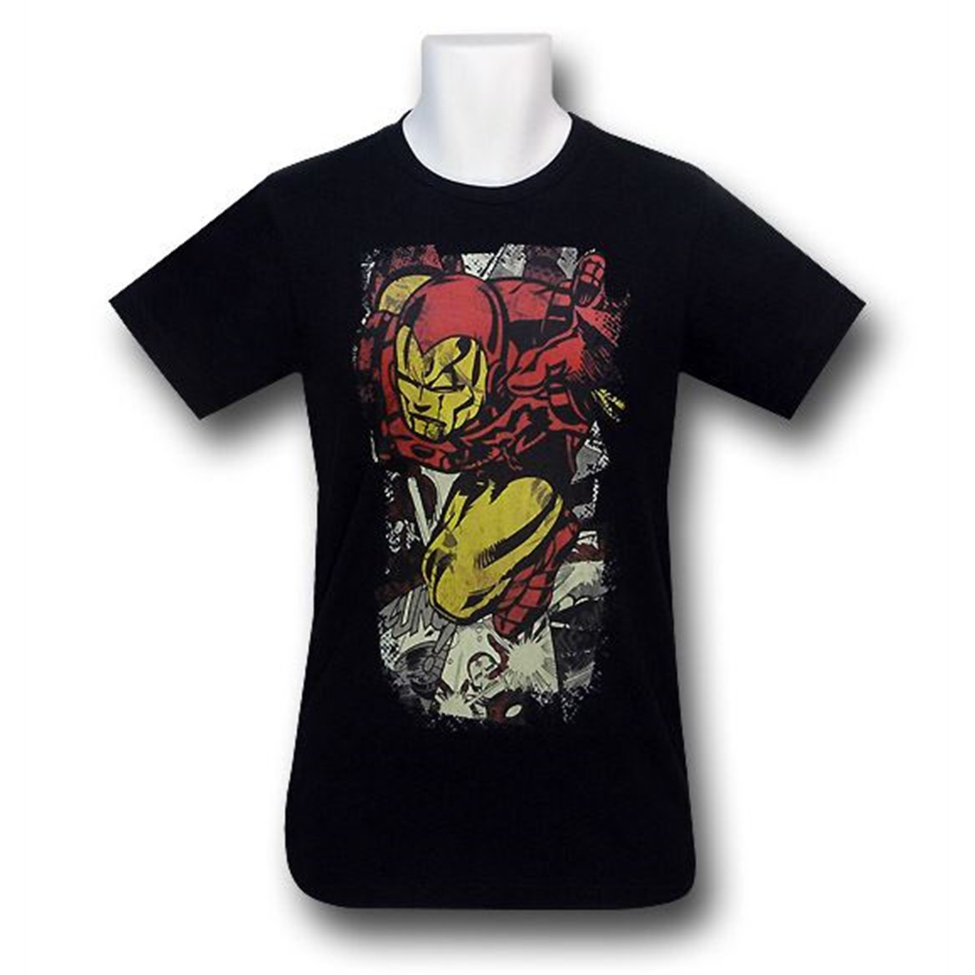 Iron Man SMASH 30 Single T-Shirt, Black