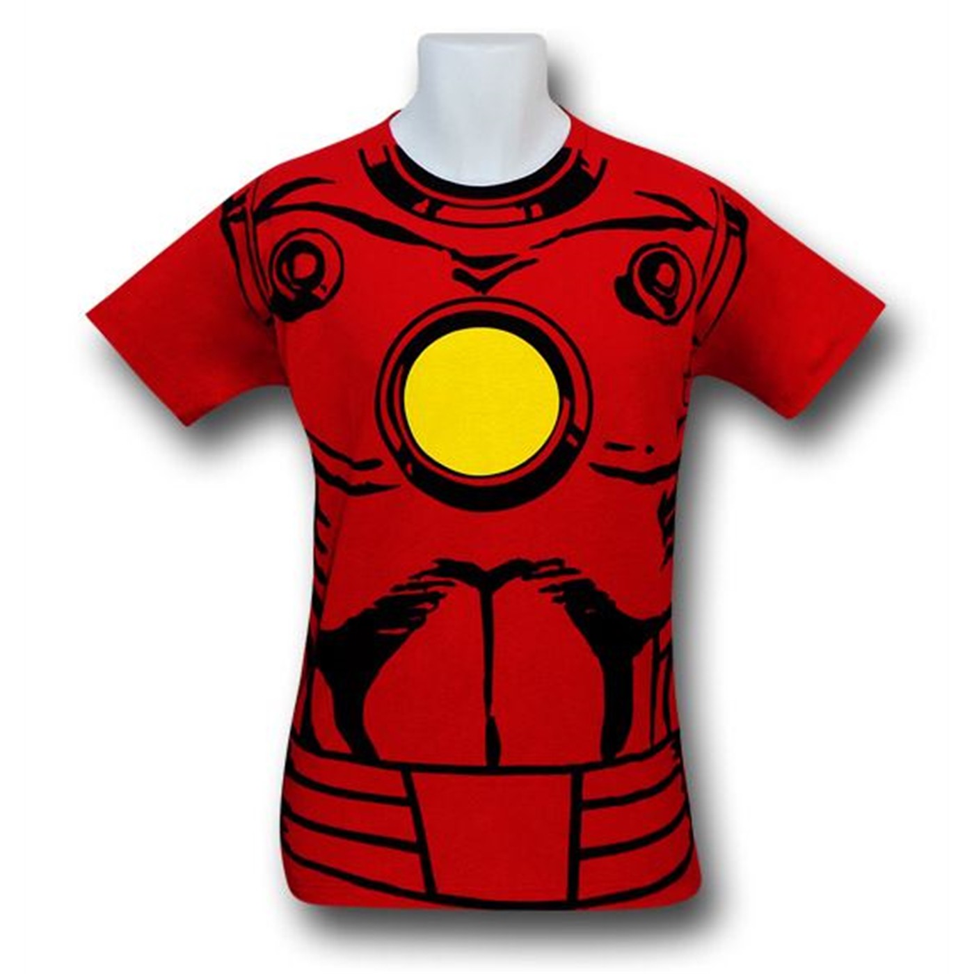 Iron Man Vintage Costume 30 Single T-Shirt, Red