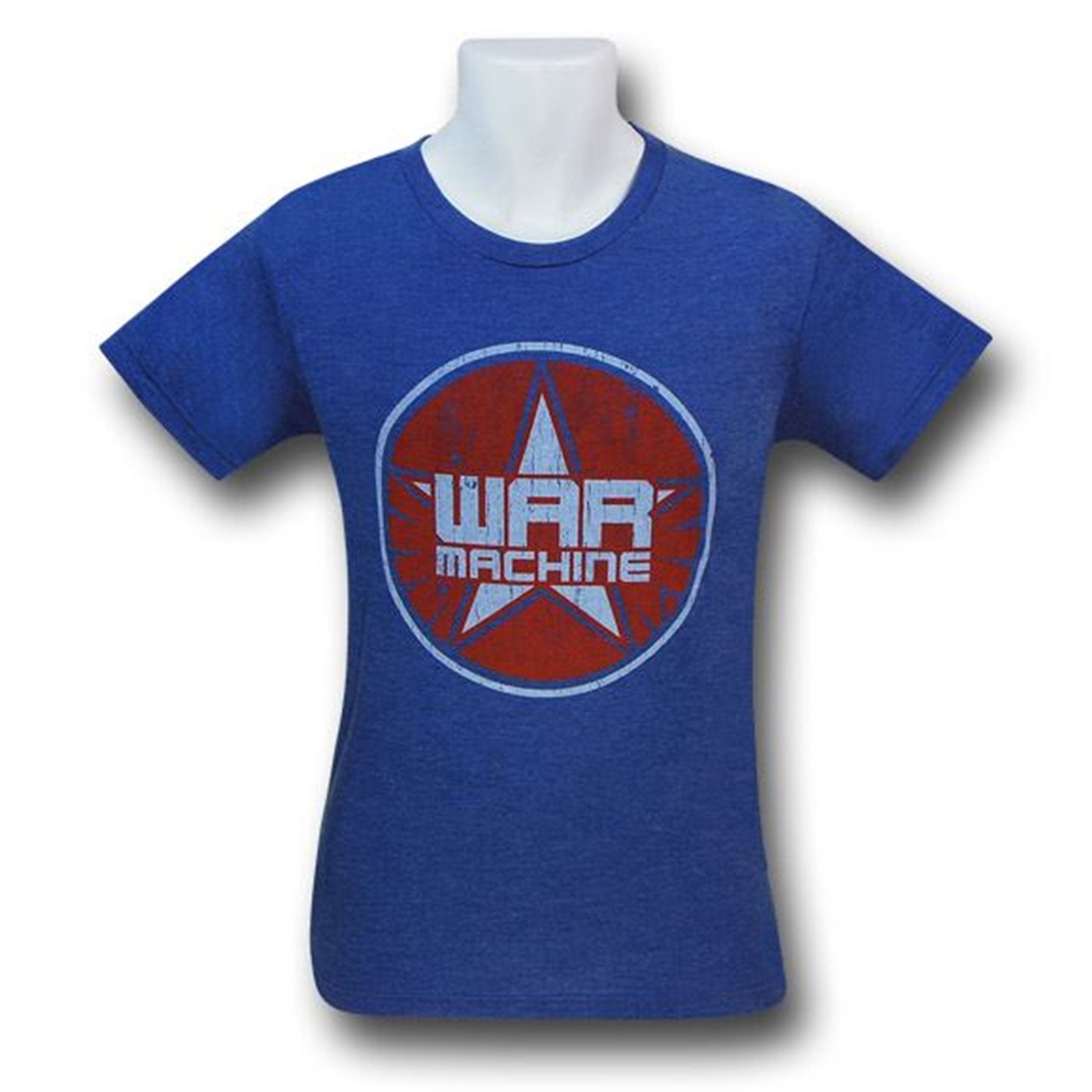 Iron Man War Machine 30 Single T-Shirt, Blue