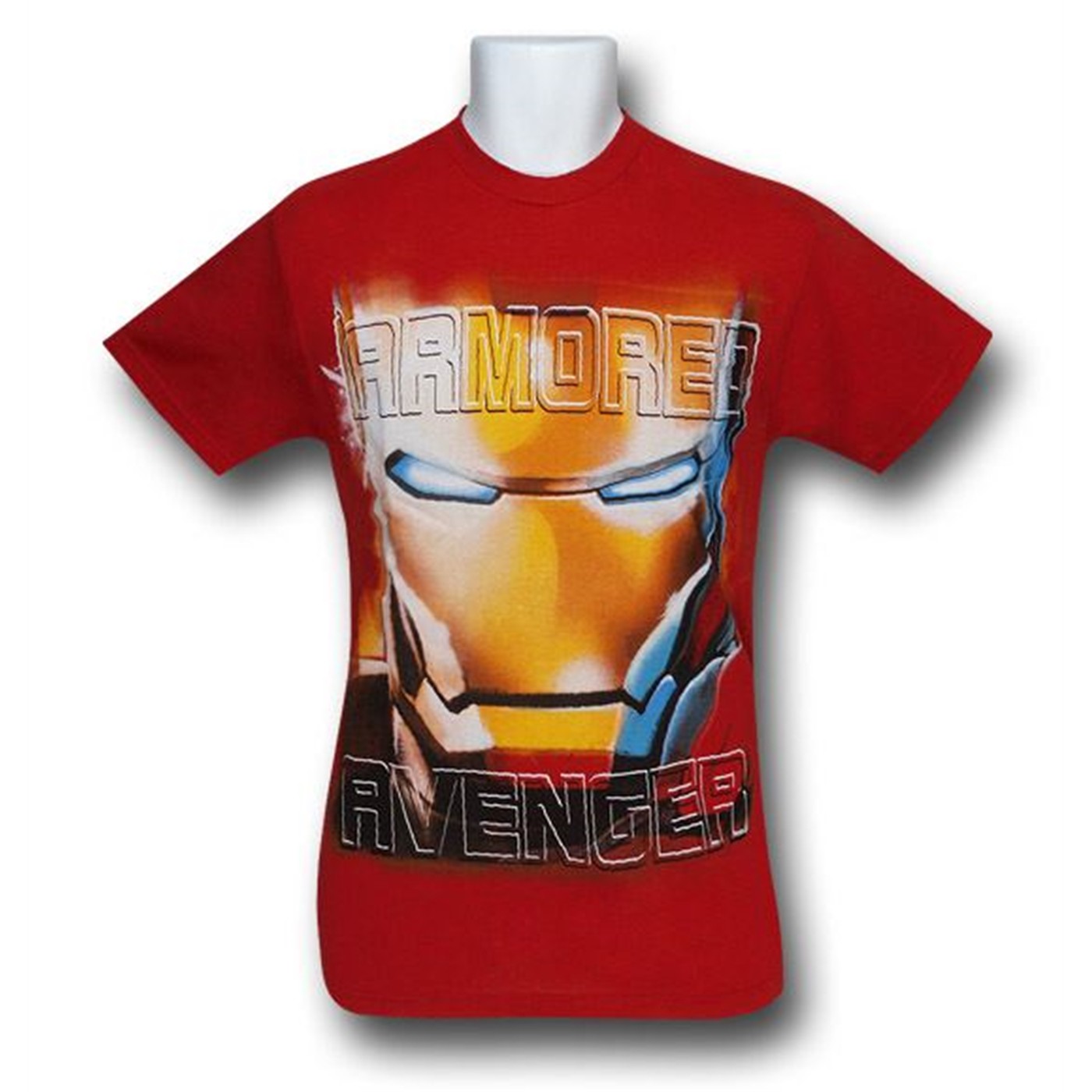 Iron Man Armored Avenger T-Shirt, Red