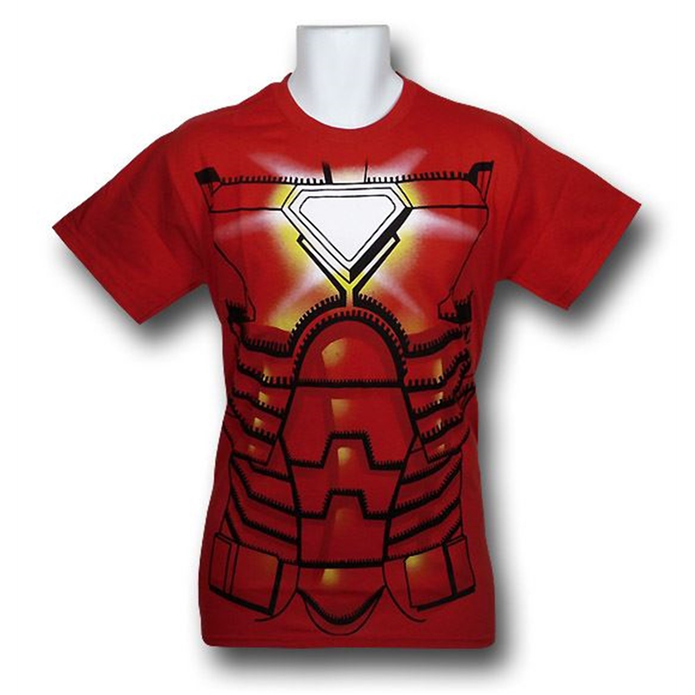 Iron Man Costume T-Shirt, Red