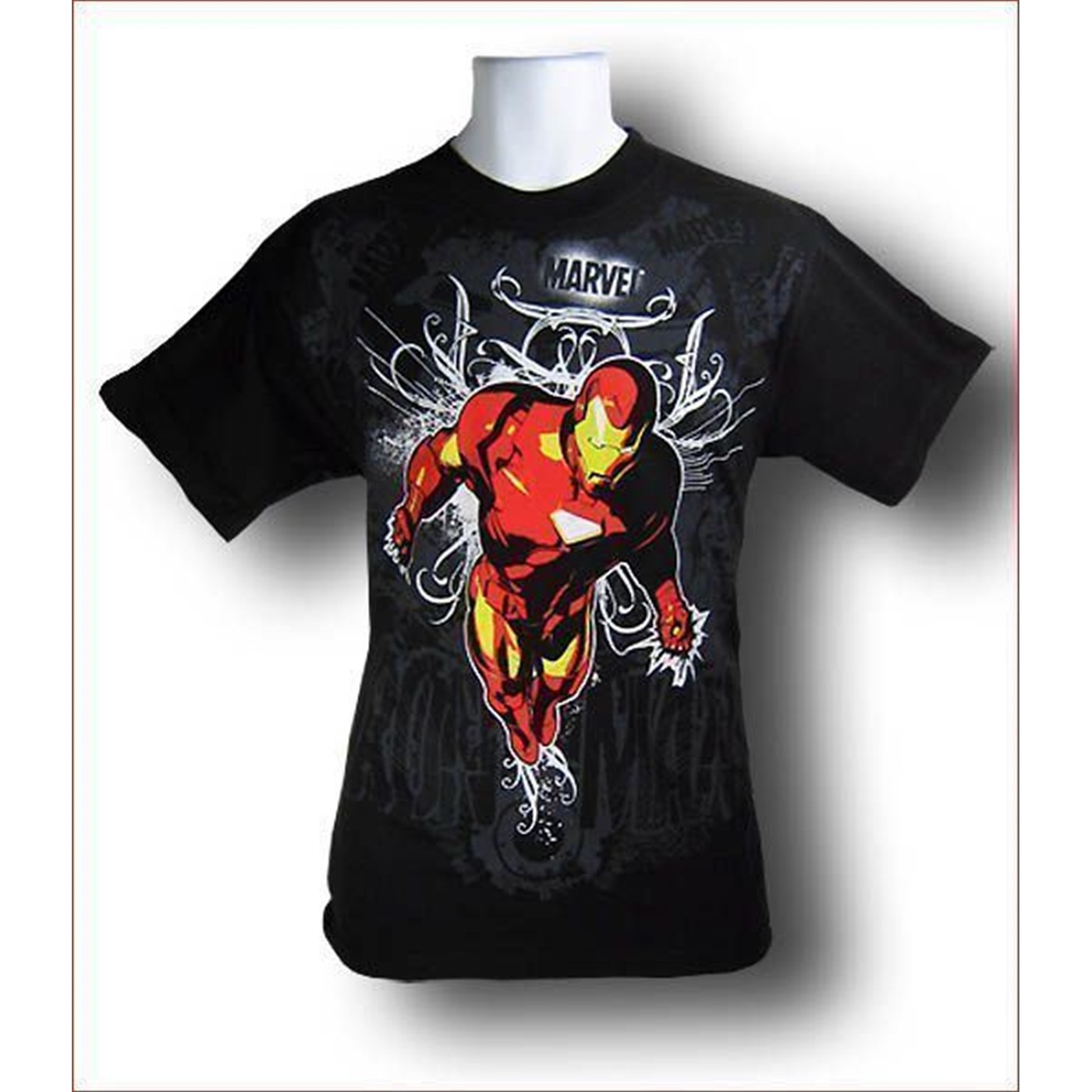 Iron Man T-Shirt Iron Hero, Black