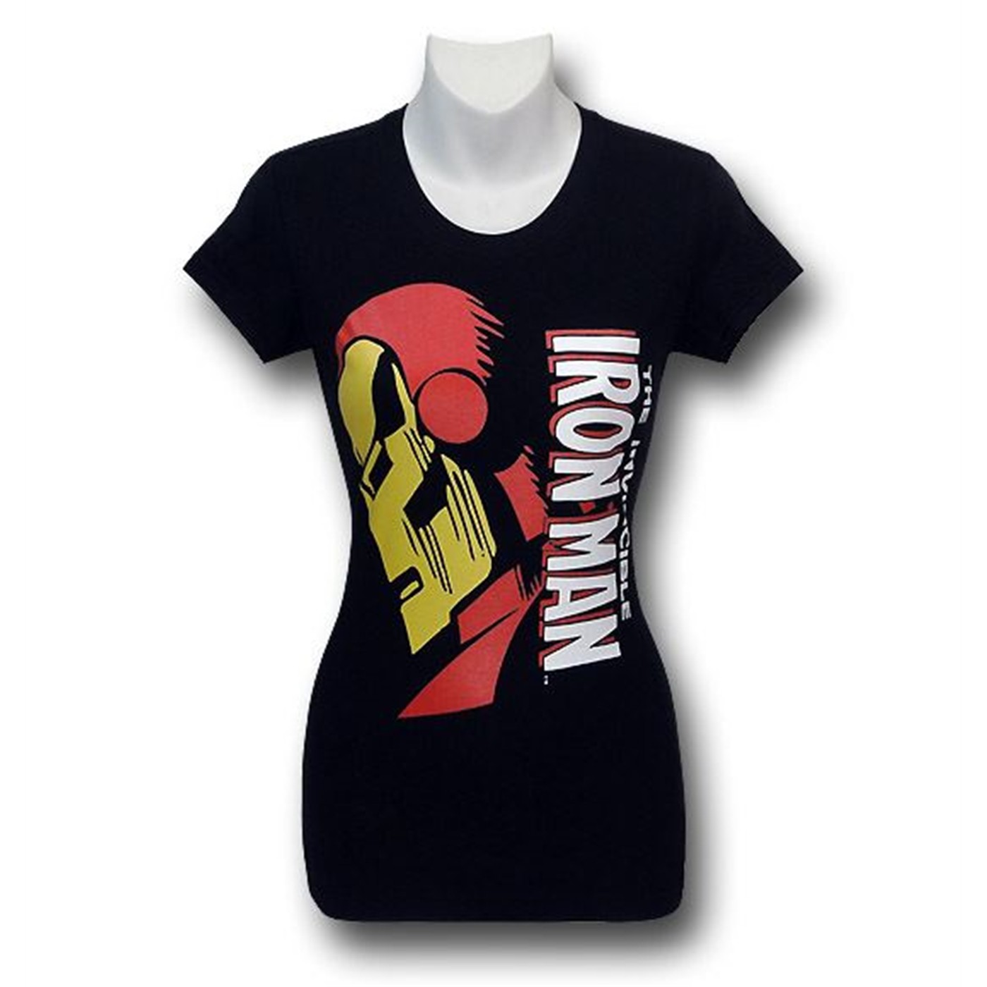 Iron Man Profile Women's T-Shirt, Black
