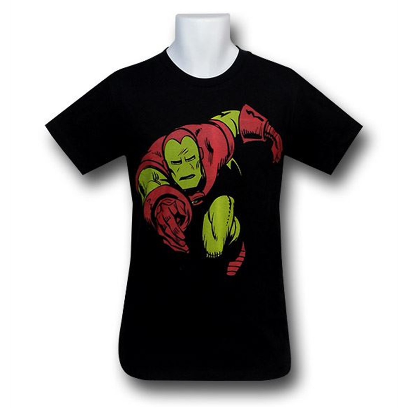 Iron Man Track Star Men's 30 Single T-Shirt, Black