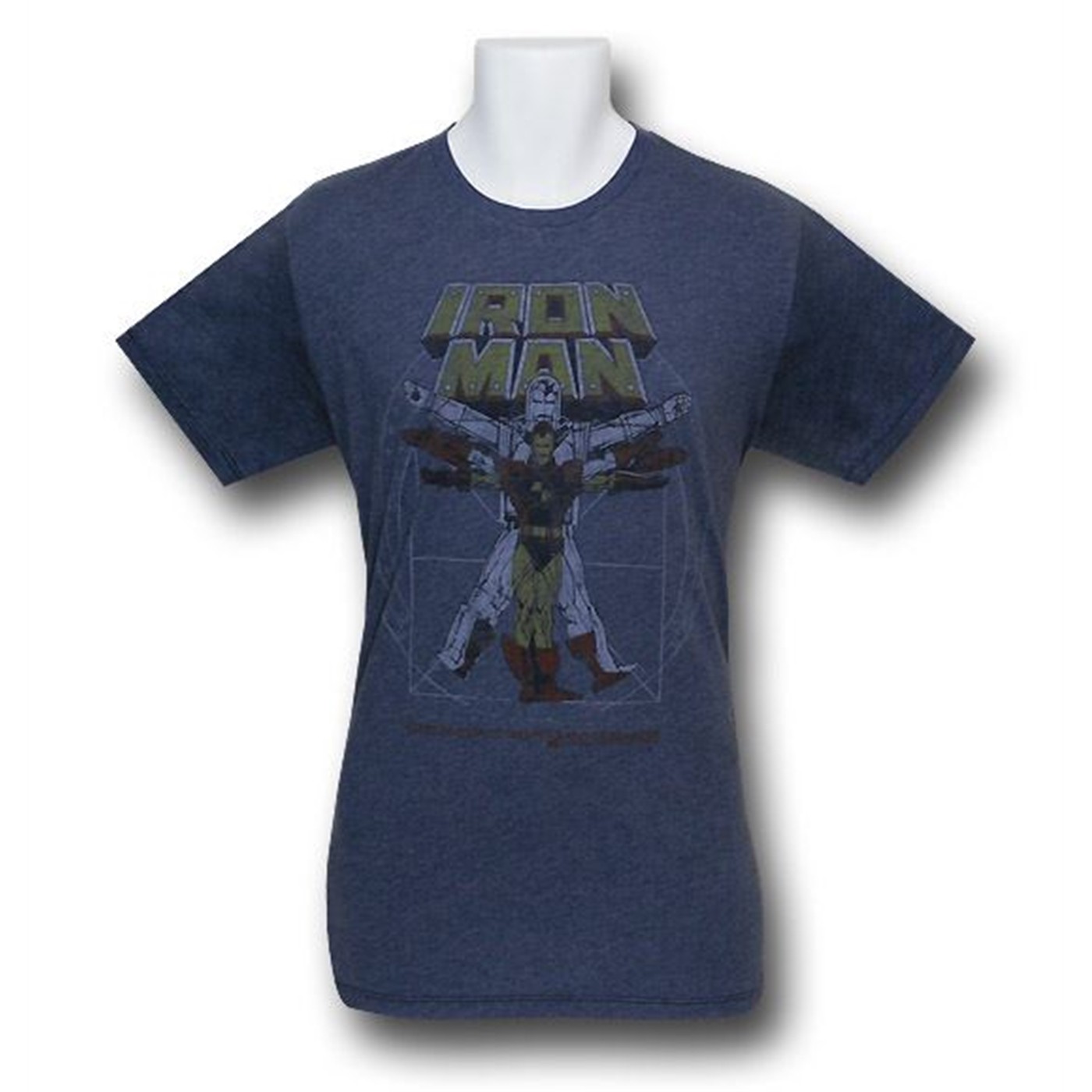 Iron Man Vitruvian Armors Junk Food T-Shirt