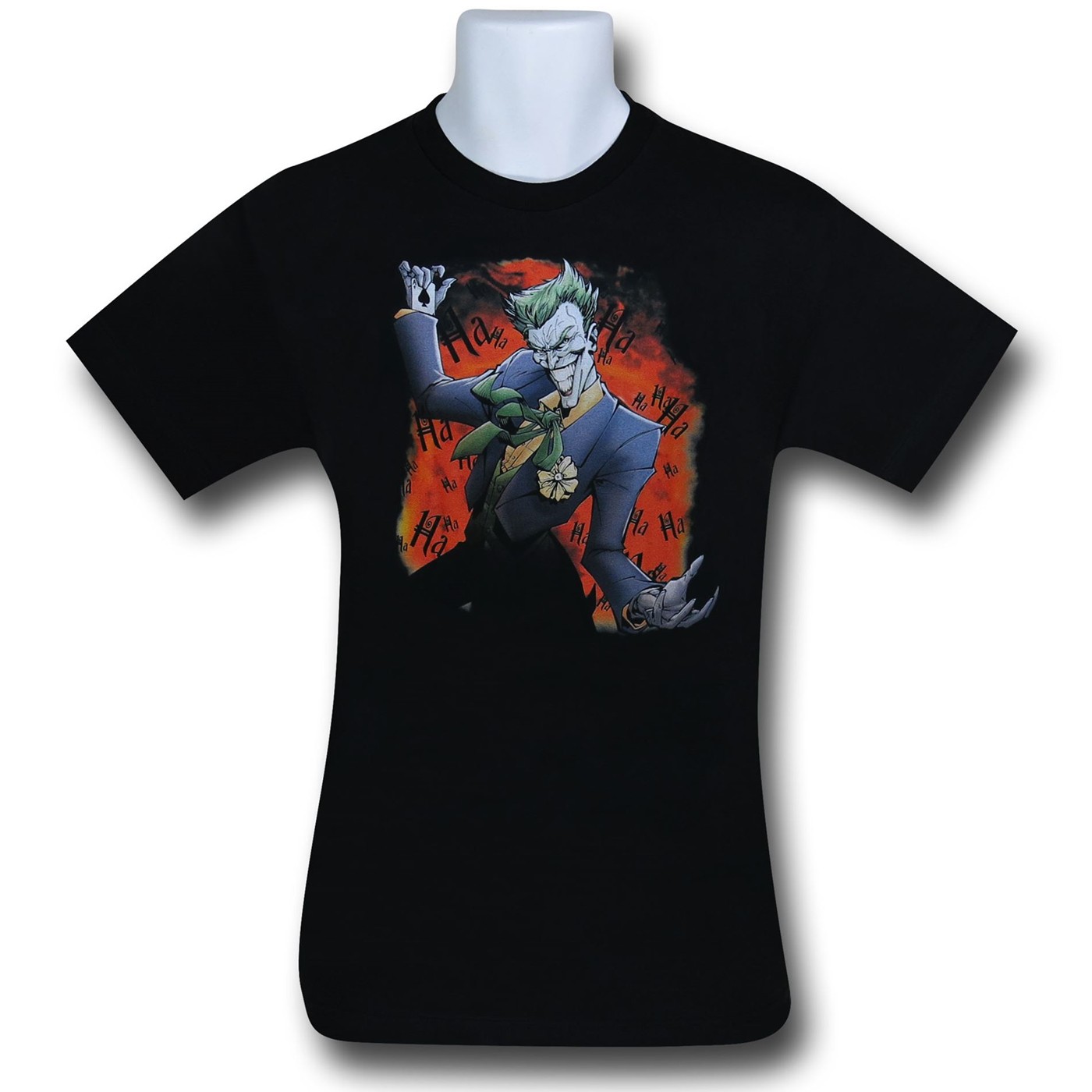 Joker and His Ace Black T-Shirt, Black