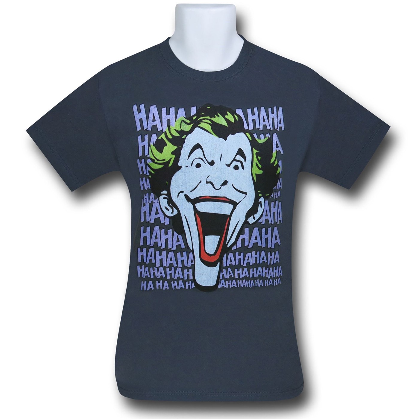 Joker Dastardly Merriment (30 Single) T-Shirt, Grey