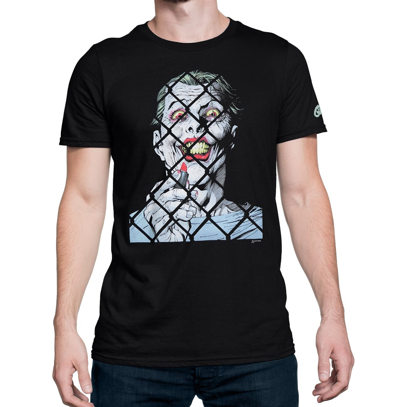 Joker by Jim Lee Variant Cover Men's T-Shirt, Black