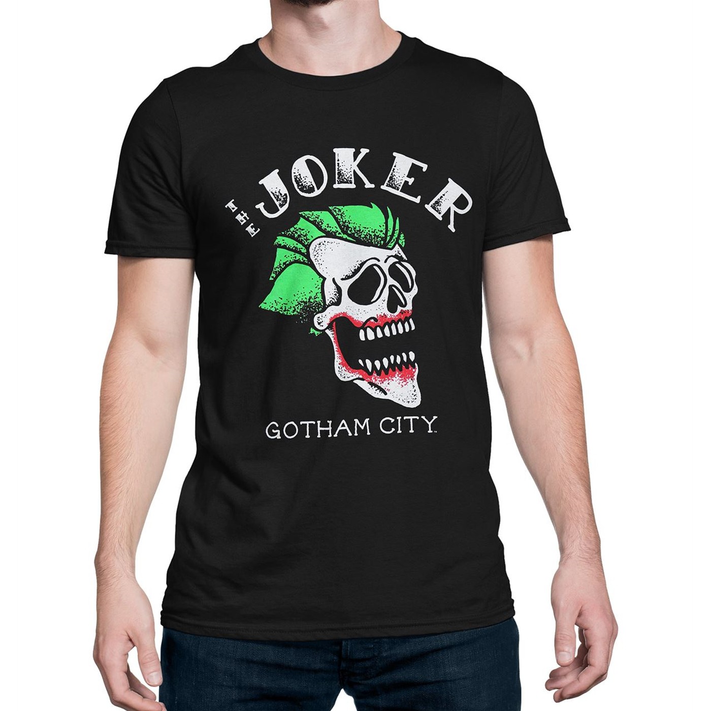 The Joker Gotham City Men's T-Shirt, Black