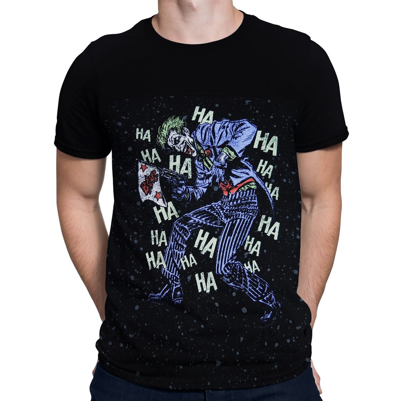 Joker the Hahaha Dance Men's T-Shirt, Black