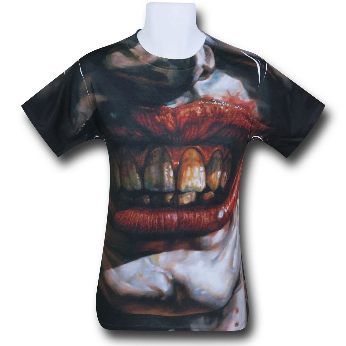 Joker Asylum Sublimated T-Shirt, White