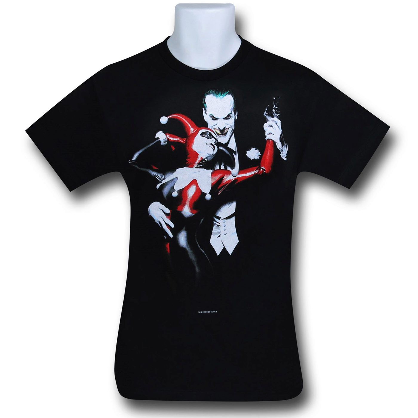 Joker & Harley Alex Ross T-Shirt, Black