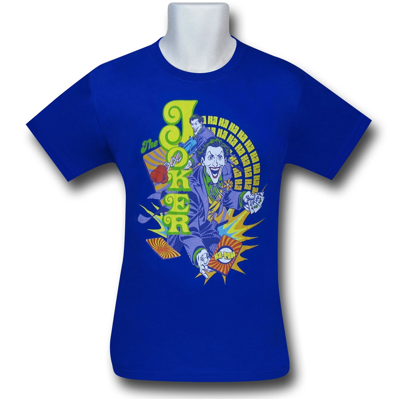 The Joker Raw Deal T-Shirt, Blue
