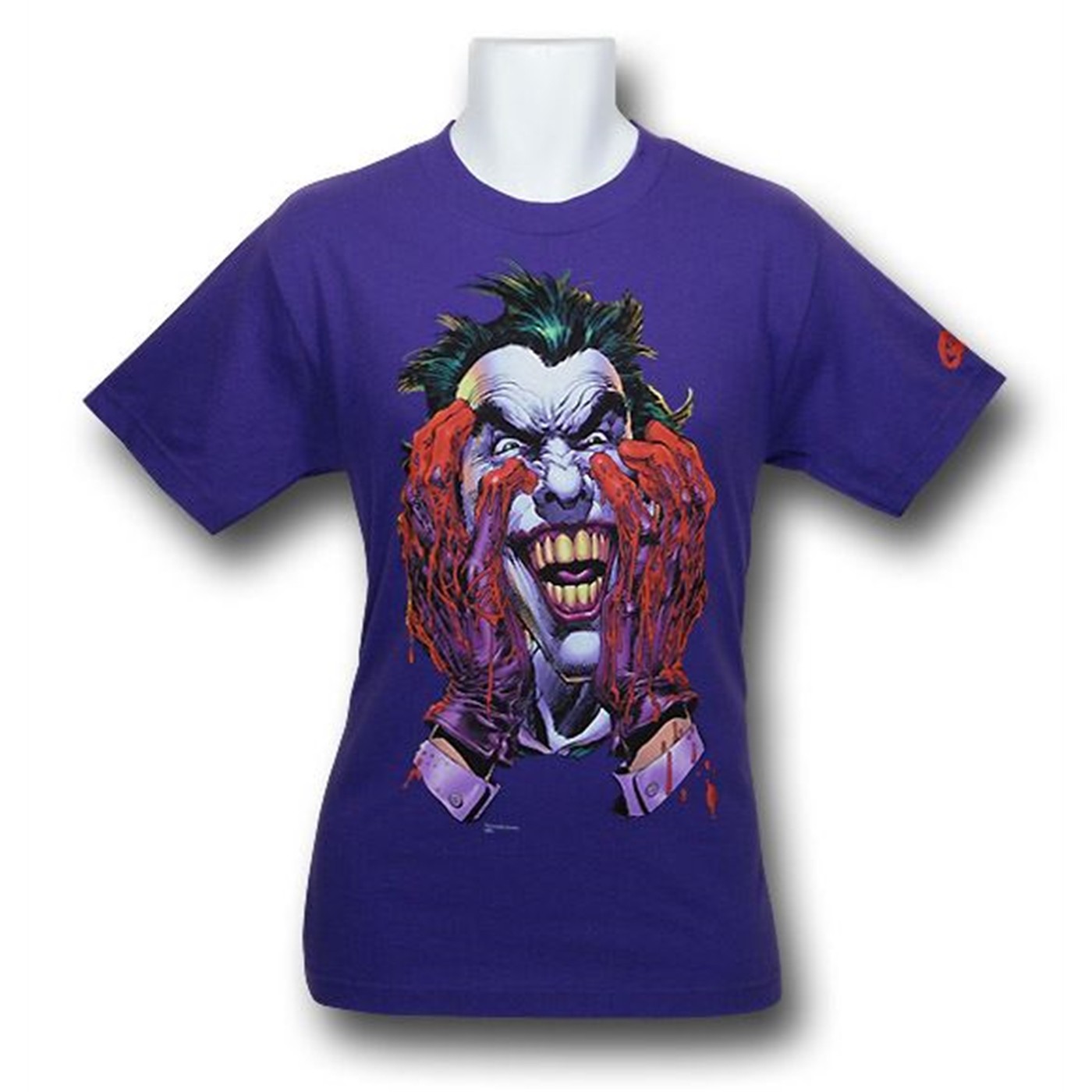 Joker Salvation by Neal Adams T-Shirt, Purple