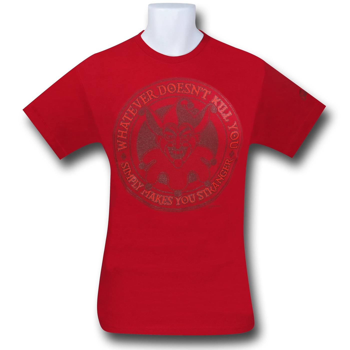 Joker Stranger on Red T-Shirt, Red
