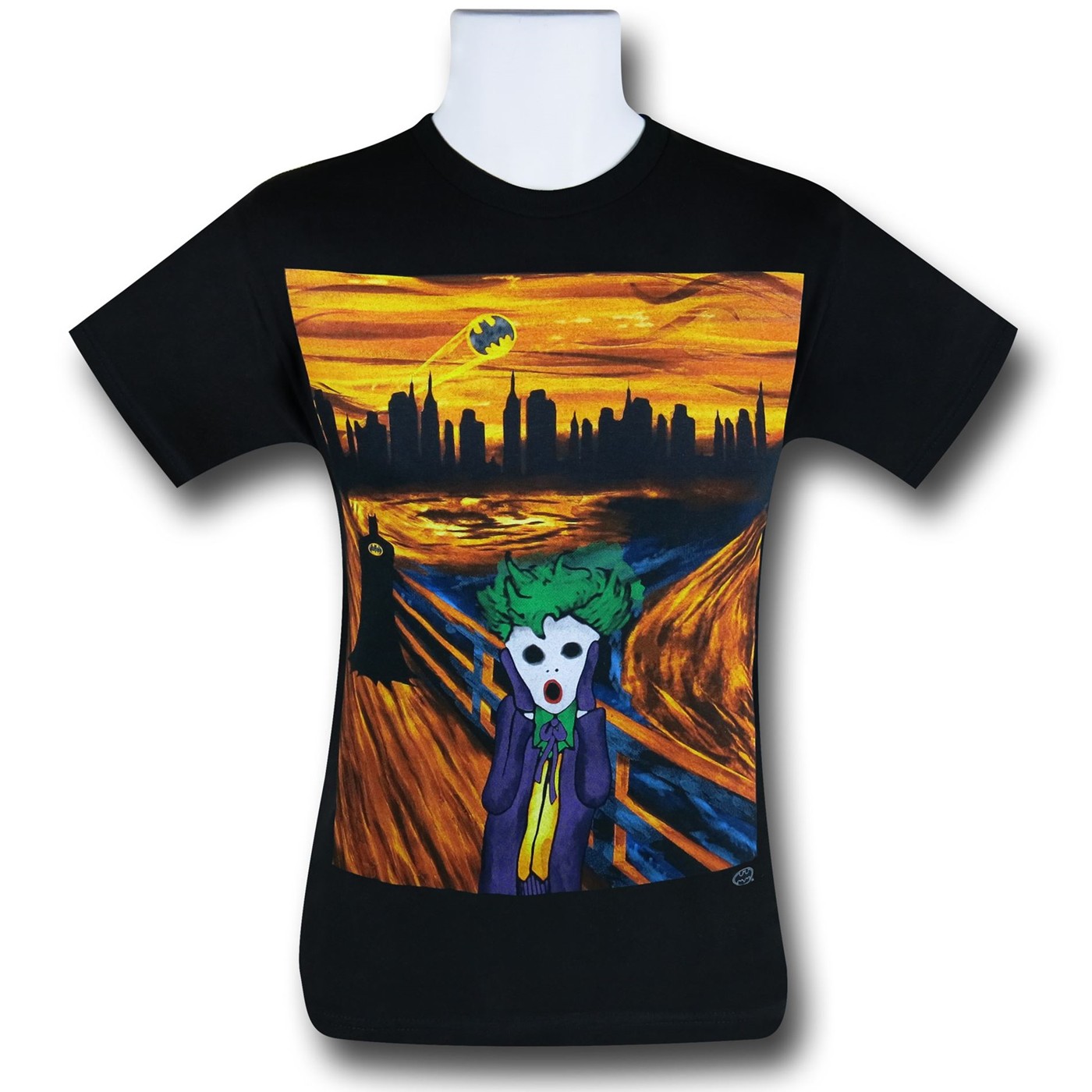 Joker The Scream T-Shirt, Black