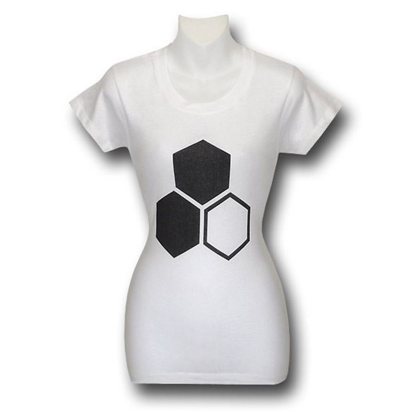 FF Women's Invisible Woman T-Shirt, White