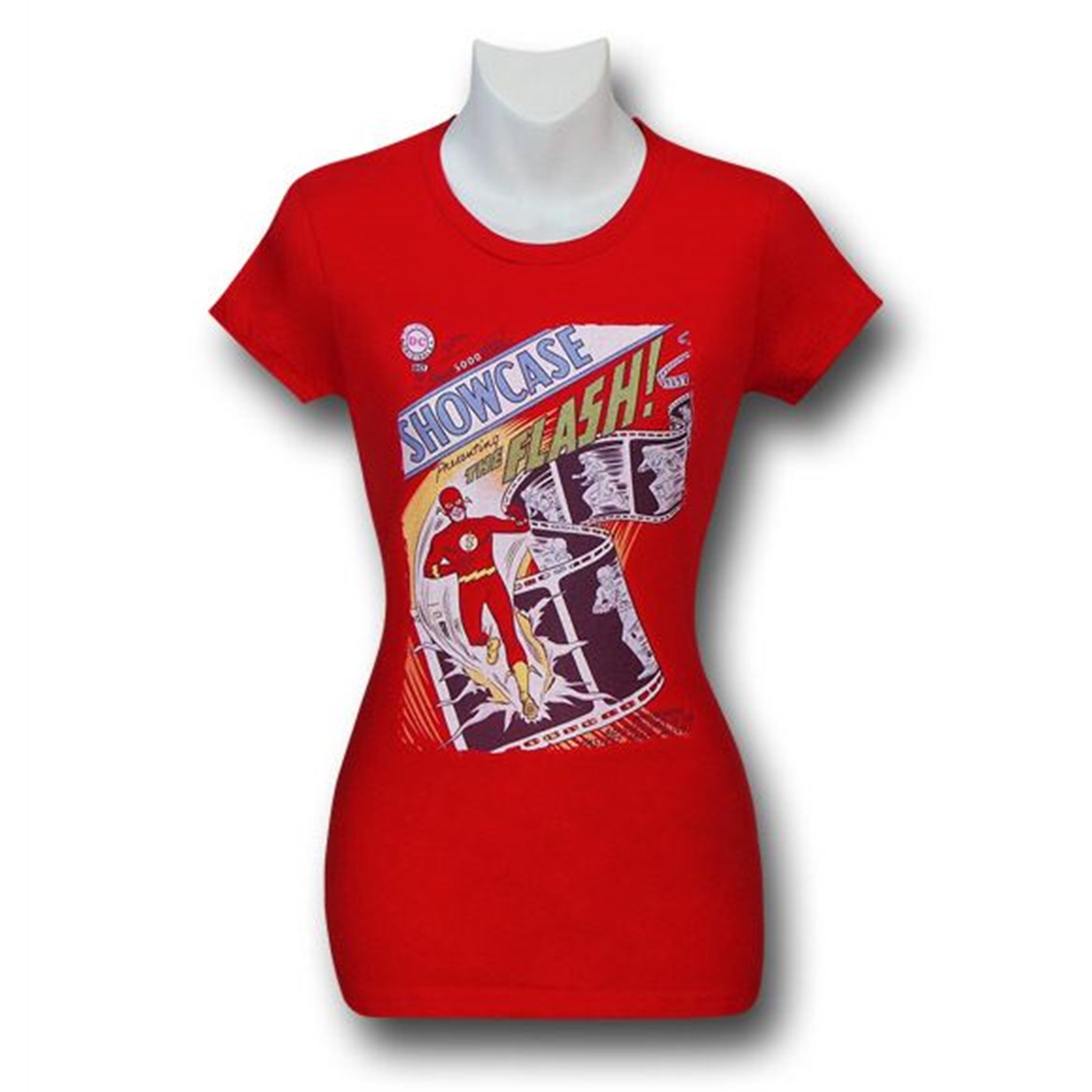 The Flash Showcase Women's T-Shirt, Red