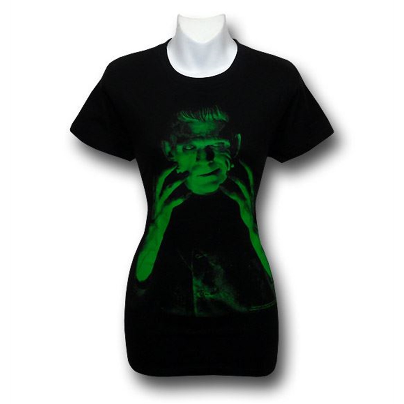 Limelight Frankenstein Junior Womens T-Shirt, Black