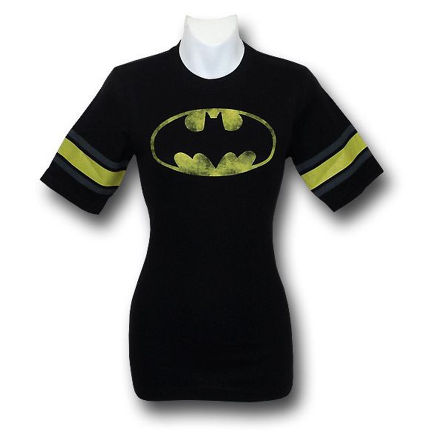 Batgirl Women's Distressed Athletic TShirt