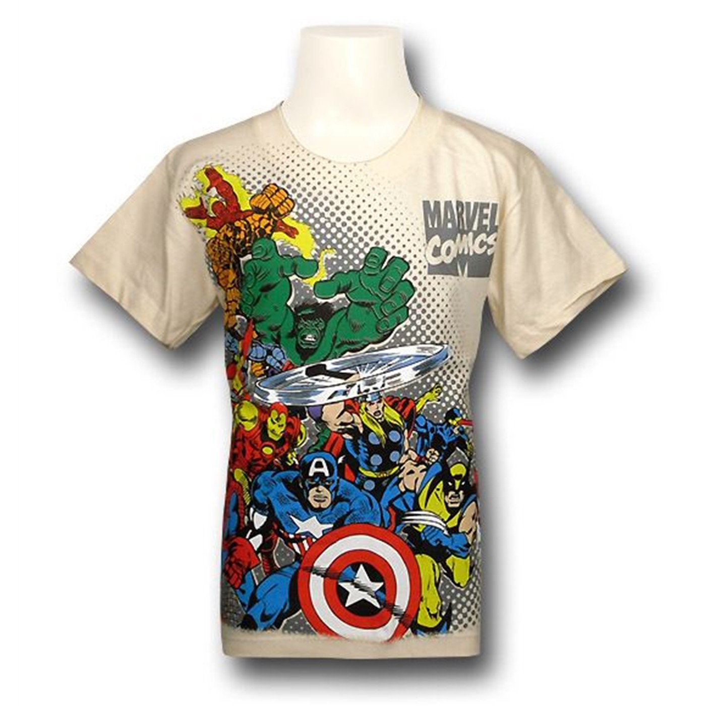 Marvel Rushing Juvy T-Shirt, White
