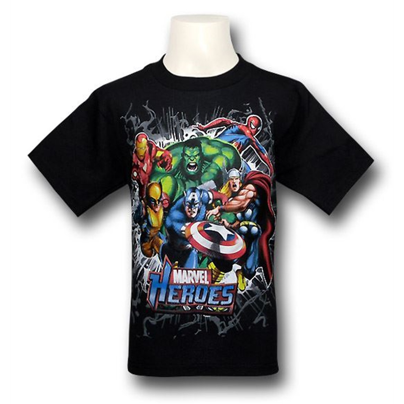 Marvel Heroes Oh Yeah Juvy T-Shirt, Black