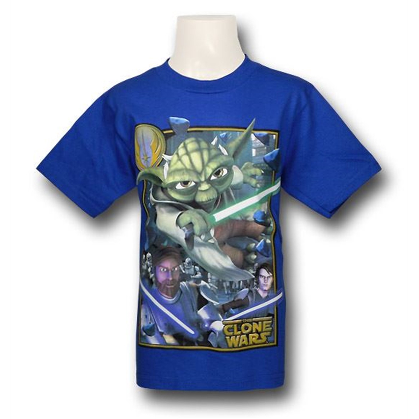 Star Wars Clone Wars Jedi Juvy T-Shirt, Blue
