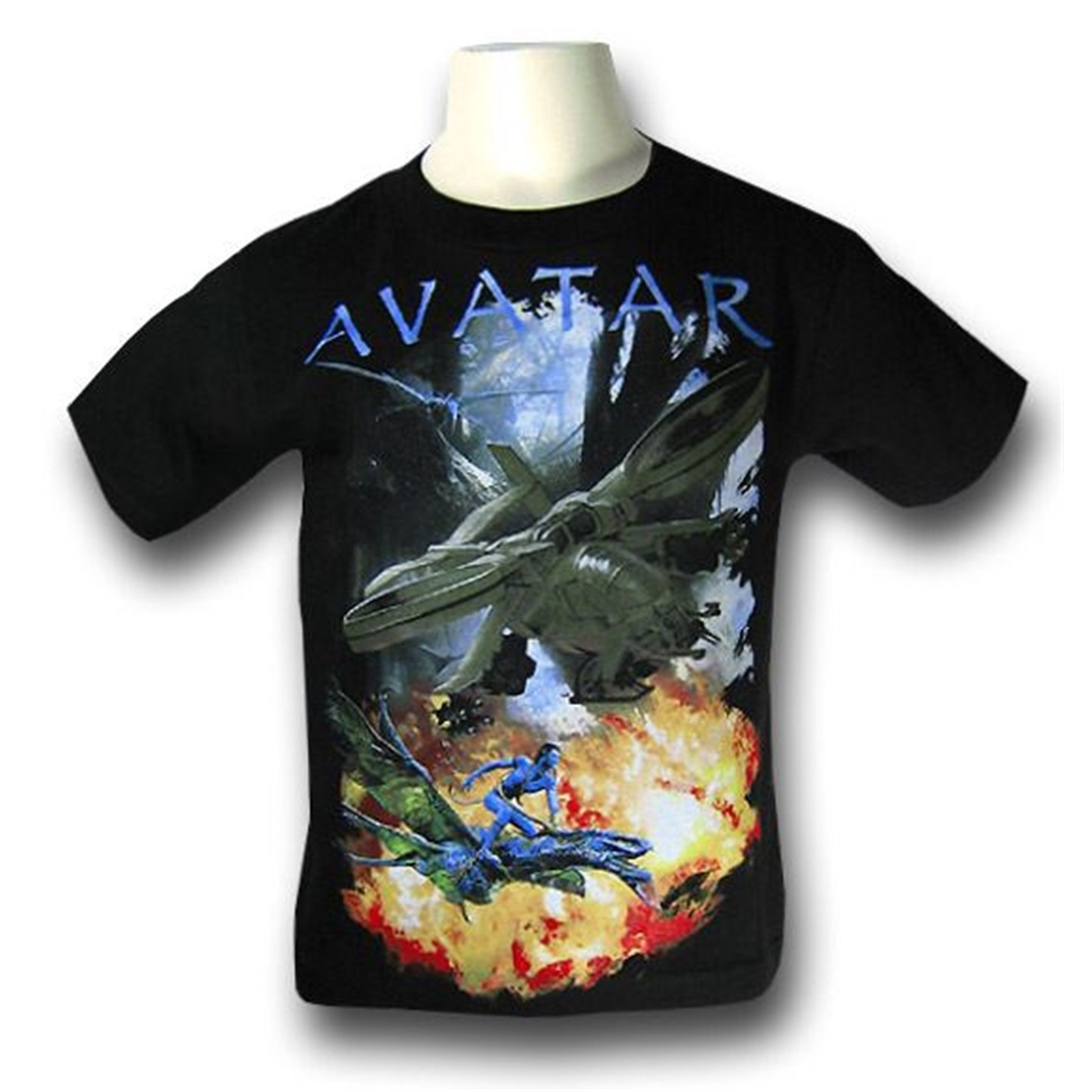 Avatar Juvenile Battle Below T-Shirt, Black