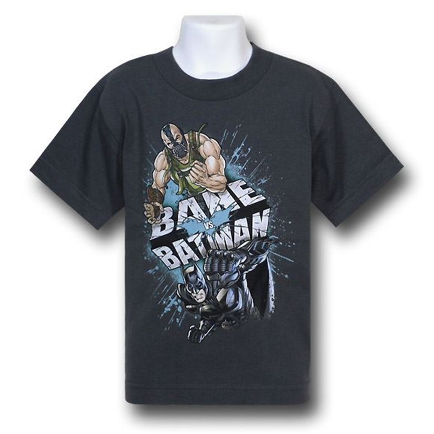 Dark Knight Rises Bane Vs Batman Kids T-Shirt, Black