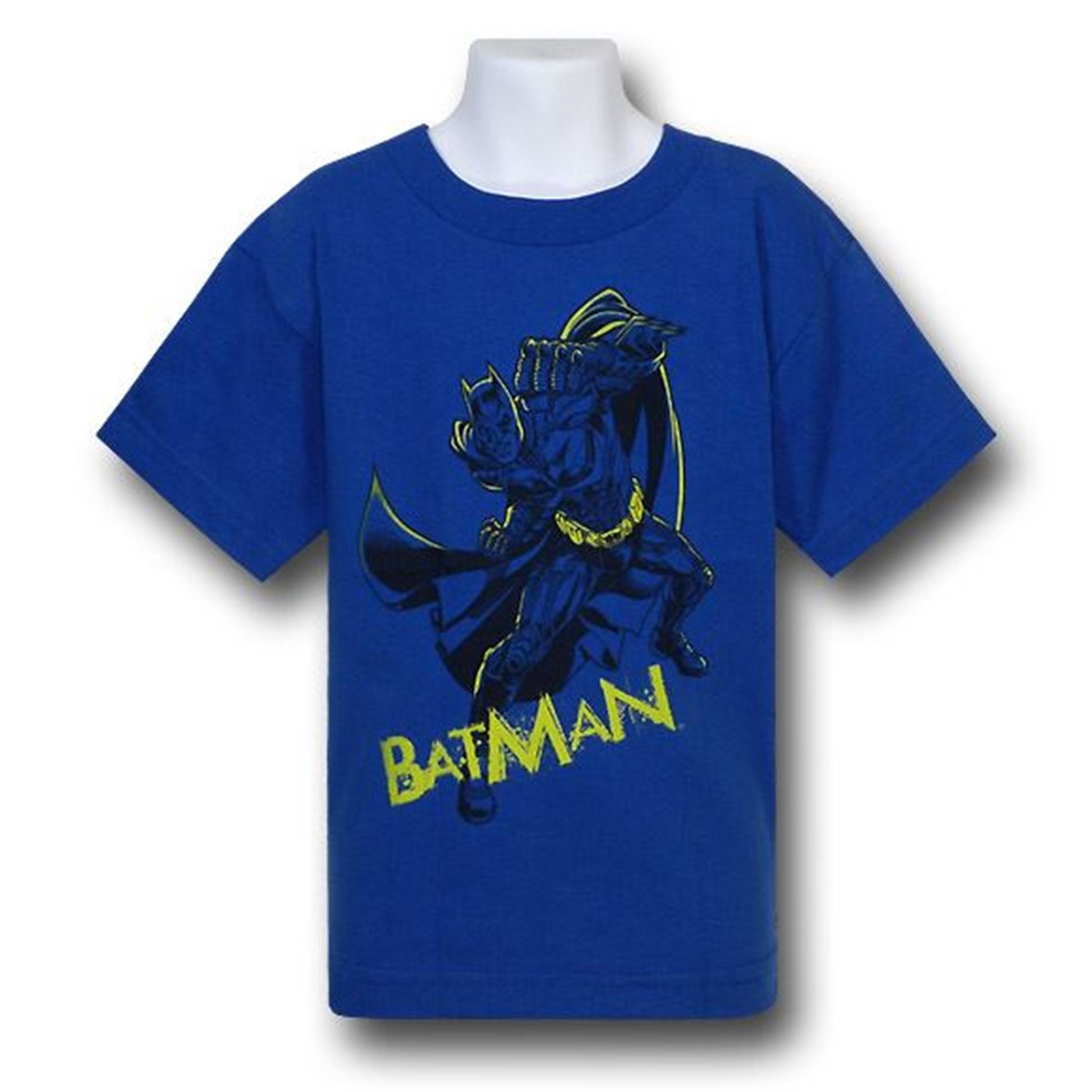 Dark Knight Rises Kids Left Cross T-Shirt, Blue