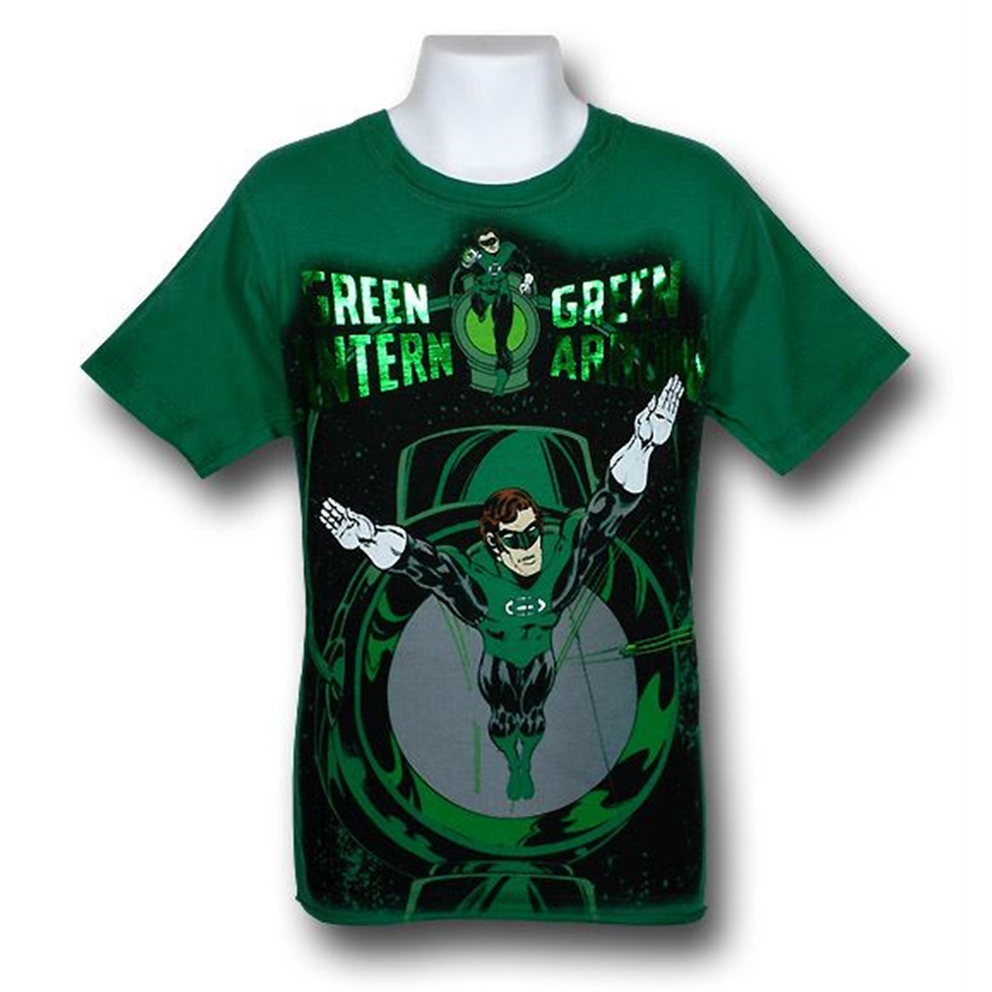 Green Lantern Kids 30s Green Arrow T-Shirt, Green